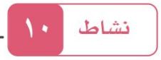 النشاط العاشر